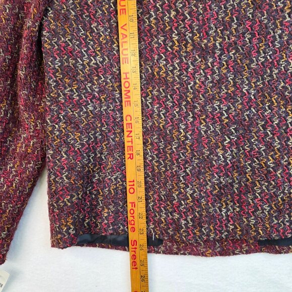 Koret Woven TwoButton Blazer Size 10 Upholestry Deadstock Union Made USA Holiday - Picture 8 of 8